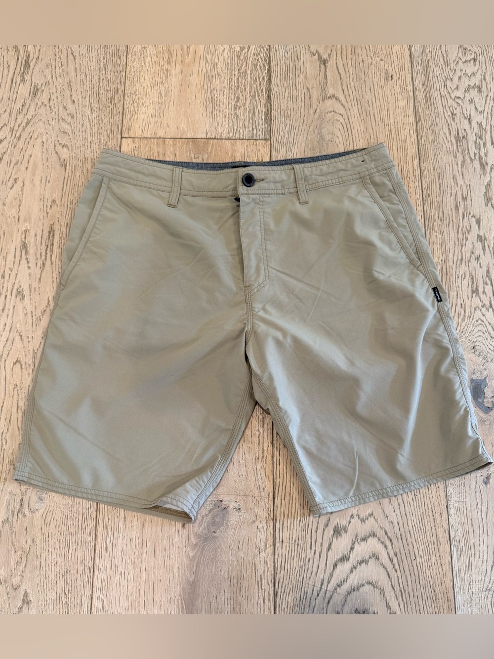 O'Neill Hybrid Khaki Performance Walk Shorts Men's Size 32 Stretch